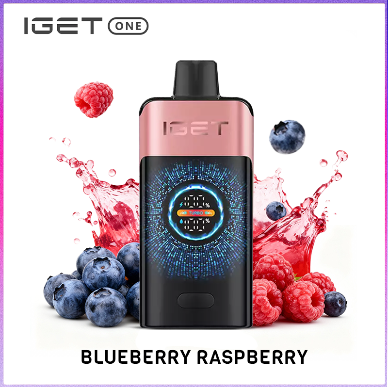 IGET One Blueberry Raspberry 12000 puffs - IGET One VAPE Australia Store