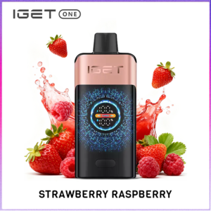 IGET One Strawberry Raspberry 12000 puffs