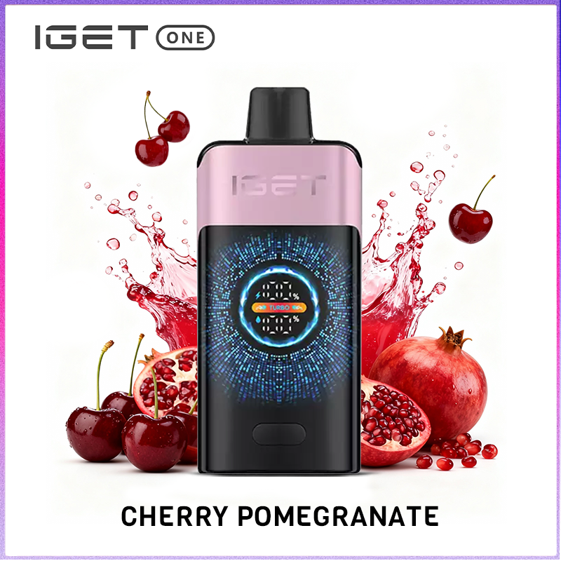 IGET One Cherry Pomegranate 12000 puffs