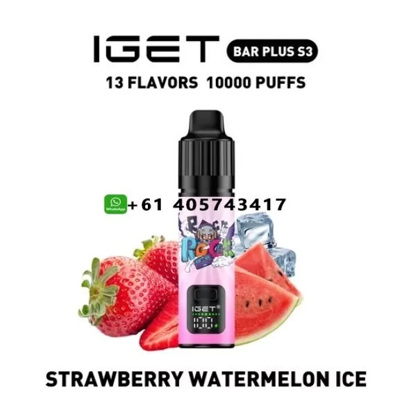 IGET Bar Kit Strawberry Watermelon Ice Review & Guide Australia's top choice. Read our review and usage guide.