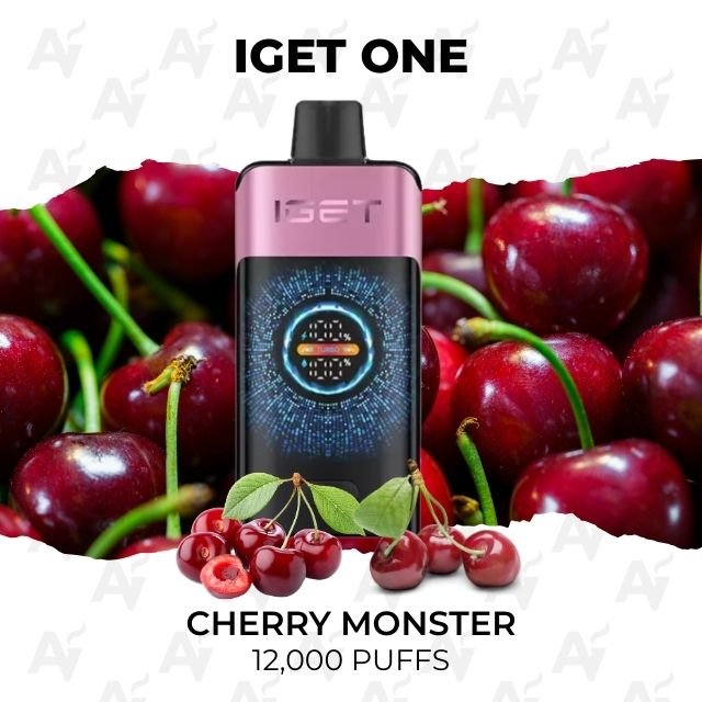 IGET One Cherry Monster Flavours: 12,000 Puffs of Real Power? 2026 Aussie Review